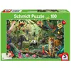 Image de Schmidt Spiele Animaux colorés de la jungle 100 pièces (100 pièces)
