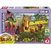 Image de Puzzle - SCHMIDT SPIELE - Mignons visiteurs dans la prairie - 150 pieces - Des 7 ans