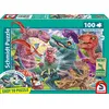 Image de Puzzle - SCHMIDT SPIELE - Petit dino, grandes aventures - 100 pieces - Des 6 ans