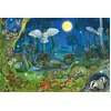 Image de Puzzle 100 pieces Animaux dans la foret nocturne