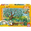 Image de Puzzle - SCHMIDT SPIELE - Animaux dans le jardin - 60 pieces - Des 5 ans