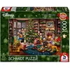 Image de Schmidt Spiele SSP Disney, Mickey & Minnie Trimming The Tree (1000 pièces)