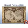 Image de Schmidt Spiele Carte du monde historique (2000 pièces)
