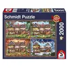 Image de Puzzle 2000 pieces Maison des quatre saisons - Schmidt