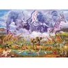 Image de SCHMIDT SPIELE - Puzzle - Animaux autour d'un point d'eau - 1000 pieces