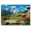 Image de Puzzle Paysage de montagne idyllique, 1000 pcs