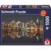 Image de Schmidt Spiele 58382 Puzzle New York Skyline pour la Nuit 1500 pièces Puzzle Multicolore