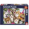 Image de Schmidt Spiele Chats Selfie (500 pièces)