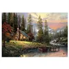 Image de 500 pièces Puzzle maison en pleine montagne
