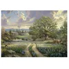 Image de Puzzle 1000 Pièces : Thomas Kinkade : Résidence champêtre, Schmidt Spiele