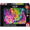 Image de Schmidt Spiele Néon Arc-en-ciel Léopard 1000 pièces (1000 pièces)