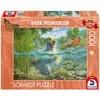 Image de Schmidt Spiele Gelber Labrador auf Fischjagd 1000 Teile (1000 pièces)