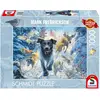 Image de Schmidt Spiele Schwarzer Labrador im Schnee 1000 Teile (1000 pièces)