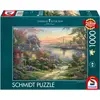 Image de Schmidt Spiele Thomas Kinkade, New England Harbor (1000 pièces)