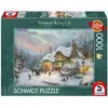 Image de Schmidt Spiele Thomas Kinkade, Santa's Night Before Christmas (1000 pièces)