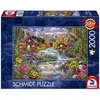 Image de Schmidt Spiele Flussidyll in den Bergen 2000 Teile (2000 pièces)