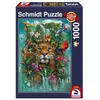Image de Puzzle 1000 pieces : Le roi de la jungle