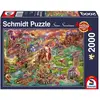 Image de Schmidt Spiele Le trésor des dragons (2000 pièces)