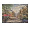 Image de Puzzle Schmidt - Thomas Kinkade : Café à Munich, 1000 pièces