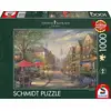 Image de Puzzle 1000 pièces - Kinkade : Un café à Munich