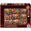 Image de Schmidt Spiele Genussvolle Auszeit, Auf Reisen mit Büchern und Wein 2000 Te (2000 pièces)