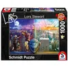 Image de Schmidt Spiele- Lars Stewart, New York, Nuit et Jour, Puzzle de 1000 pièces, 59905, Coloré