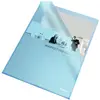 Image de Leitz, Porte-documents, Pochettes de visualisation Esselte Standard, DIN A4, PP, bleu, 0,12 mm ouvert sur le dessus et les (A4, 100x)