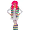 Image de déguisement gilet peluche arc-en-ciel adulte - taille unique - multicolore - chaks 35 295312