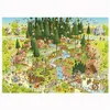 Image de Puzzle 1000 pièces Funky Zoo : Marino Degano, Black Forest Habitat Heye