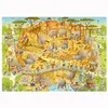Image de Puzzle 1000 pièces Funky Zoo : Marino Degano, Habitat africain Heye