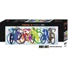 Image de Heye Bike Art, Colourful Row 1000 Piece Panoramic Jigsaw Puzzle