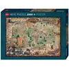 Image de Puzzle 2000 pièces Heye Pirate World