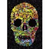 Image de Puzzle 1000 pièces : Doodles skull Heye