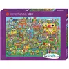 Image de Heye Doodle Village Standard pcs (1000 pièces)
