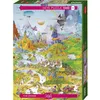 Image de Puzzle 1000 pièces : Cartoon Classics : Idyll By The Lake Heye