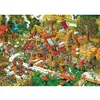 Image de Puzzle 1000 pièces : Cartoon Classics : Drôle de ferme Heye