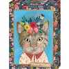 Image de Puzzle 1000 pièces : Floral friends pretty féline Heye