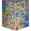 Image de Heye Pet Gym Triangulaire 1000 pièces (1000 pièces)