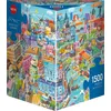 Image de Puzzle 1500 pièces Heye Triangular Good Old Europe