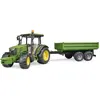 Image de Bruder BR John Deere 5115 M avec remorque