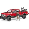 Image de Bruder RAM 2500 Power Wagon avec accessoires Bruder