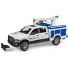 Image de RAM 2500 Camion de service avec grue et gyrophare
