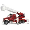 Image de BRUDER - 2821 - Camion Pompier MACK Granit avec Echelle et Pompe a Eau - Echelle 1:16 - 63 cm