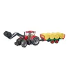 Image de Bruder tracteur Case IH Optum 300CVX avec remorque