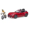 Image de BRUDER Vehicule Roadster avec porte-velos - Pour enfant Garcon