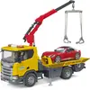 Image de Bruder Scania Super 560R Camion de remorquage avec. Module L+S + Roadster