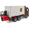 Image de Bruder Scania Super 560R UPS camion logistique avec chariot élévateur embarqué