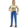 Image de Bruder Femme à la peau claire et au pantalon bleu