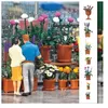 Image de Modélisme : Set de pots avec fleurs Busch