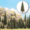 Image de BUSCH ENVIRONNEMENT - BUE6476 - MODÉLISME FERROVIAIRE - 20 SAPINS ARGENTES - ECHELLE HO